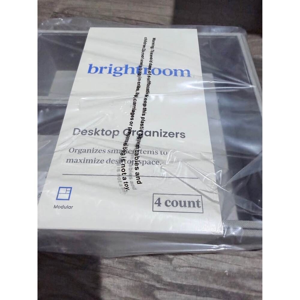 Brightroom desktop organizers